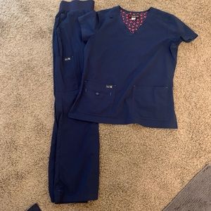 Koi basic scrub set - top and pants